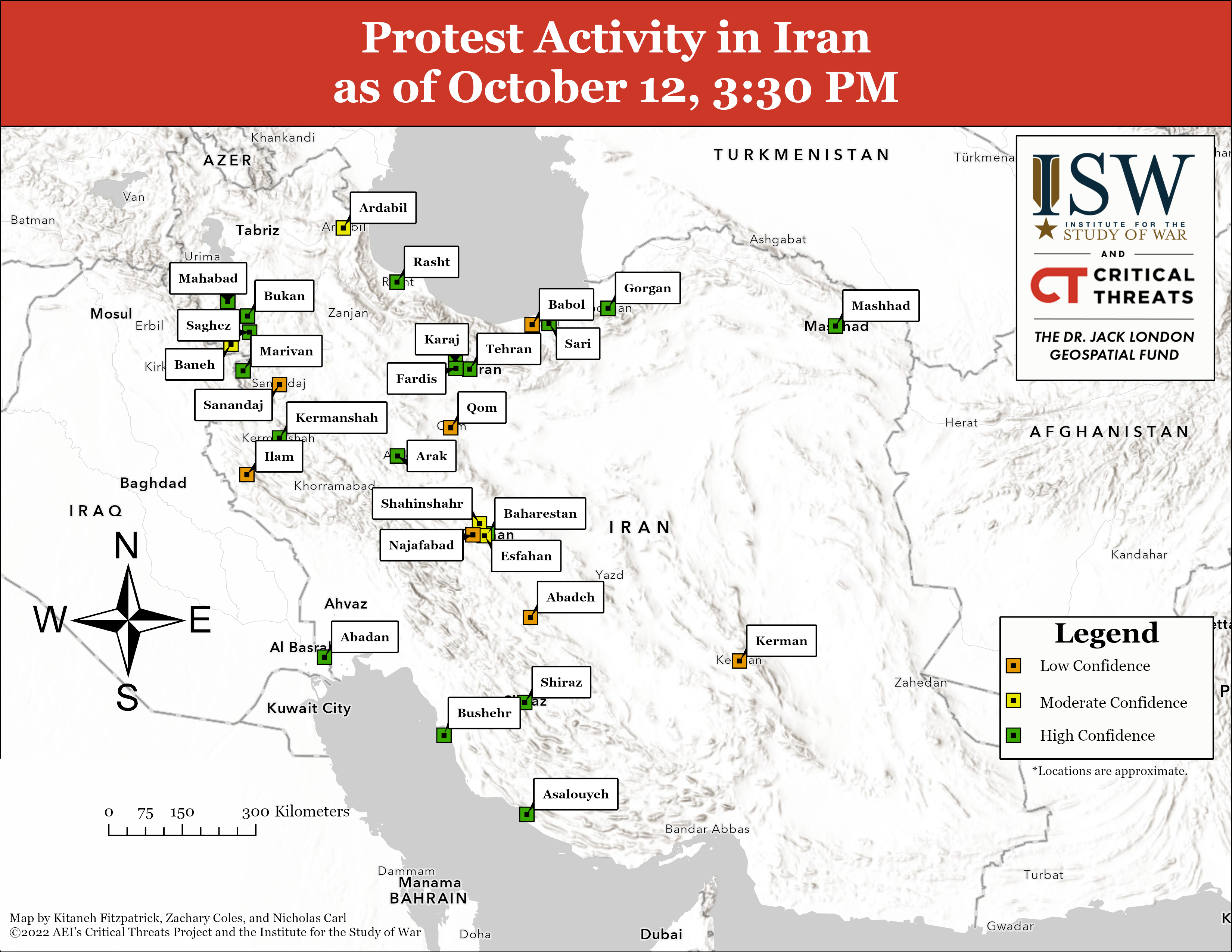 Iran Crisis Update October 12 Institute for the Study of War